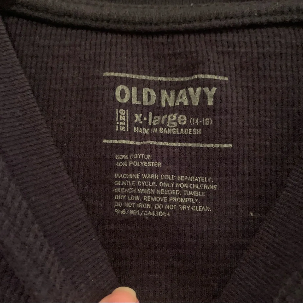 Boy’s Old Navy Patriots Football Long Sleeve Shirt